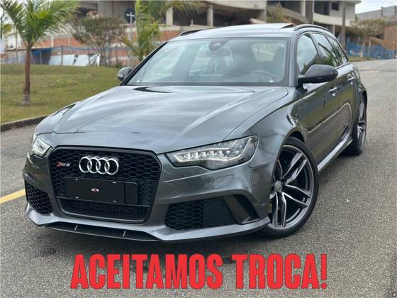 AUDI RS6 4.0 AVANT V8 32V BI-TURBO GASOLINA 4P TIPTRONIC